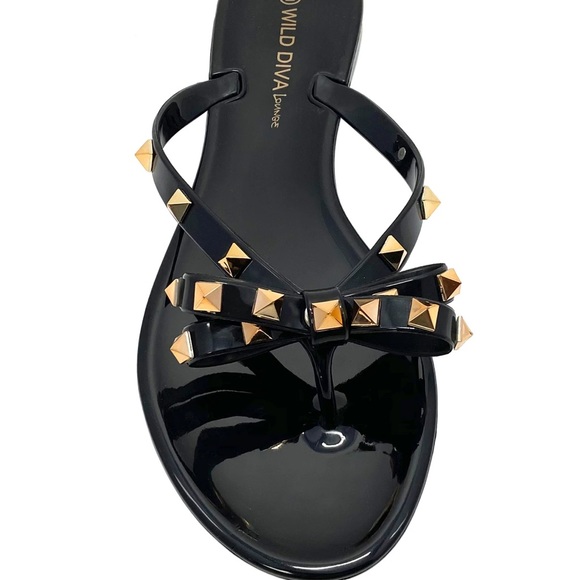 wild diva jelly sandals
